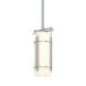 Paralline 1 Light 6.1 inch Vintage Platinum Mini Pendant Ceiling Light