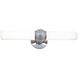 Juliet LED 20 inch Chrome Bath Vanity & Wall Light, dweLED