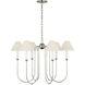 Amber Lewis Ingela 6 Light 36.00 inch Chandelier