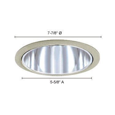 Signature Antique Bronze & White Recessed Lighting Trim in Antique Bronze/White