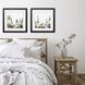Landscapes Collection Green Framed Art