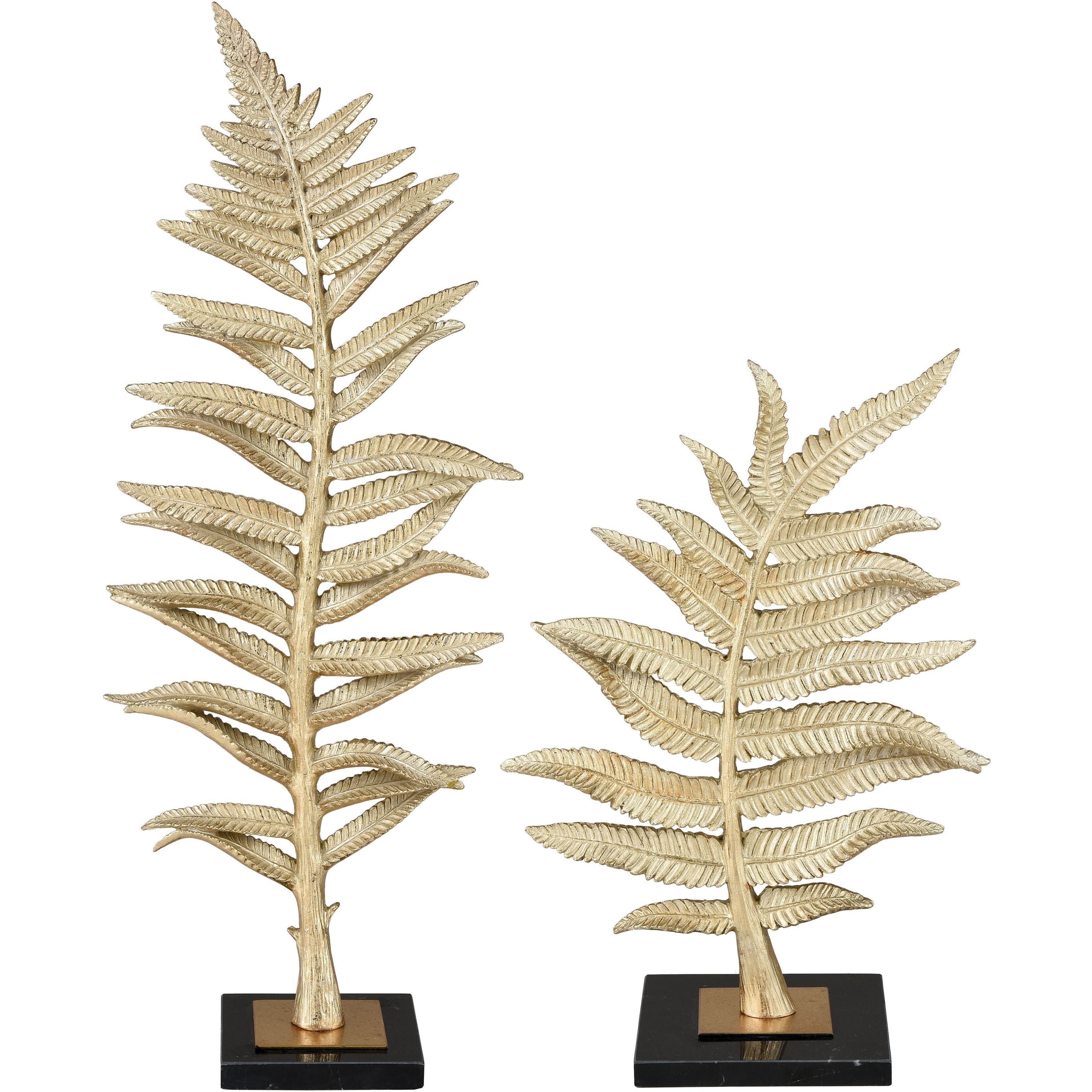 Fern 25 X 10.25 inch Sculpture, Set of 2
