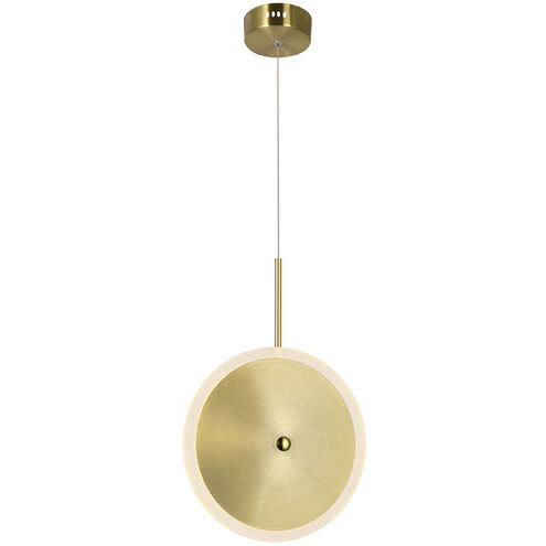 Ovni LED 1.5 inch Brass Down Mini Pendant Ceiling Light