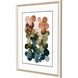 Geometrics Collection Angled Profile Champagne Gold Framed Art