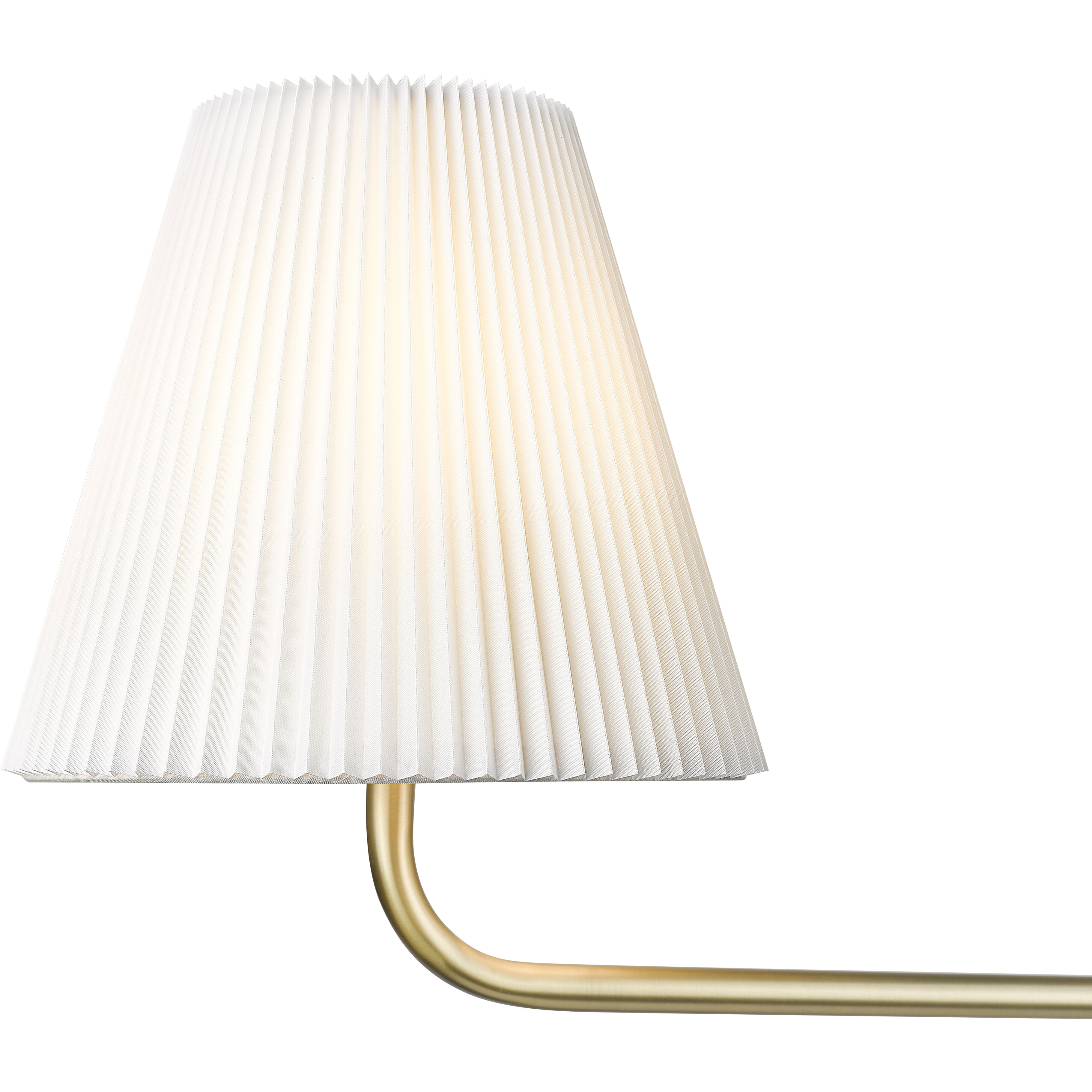 Ami 2 Light 48 inch Vintage Brass Linear Chandelier Ceiling Light