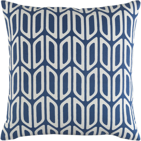 Trudy 18 X 18 inch Blue Pillow Kit, Square