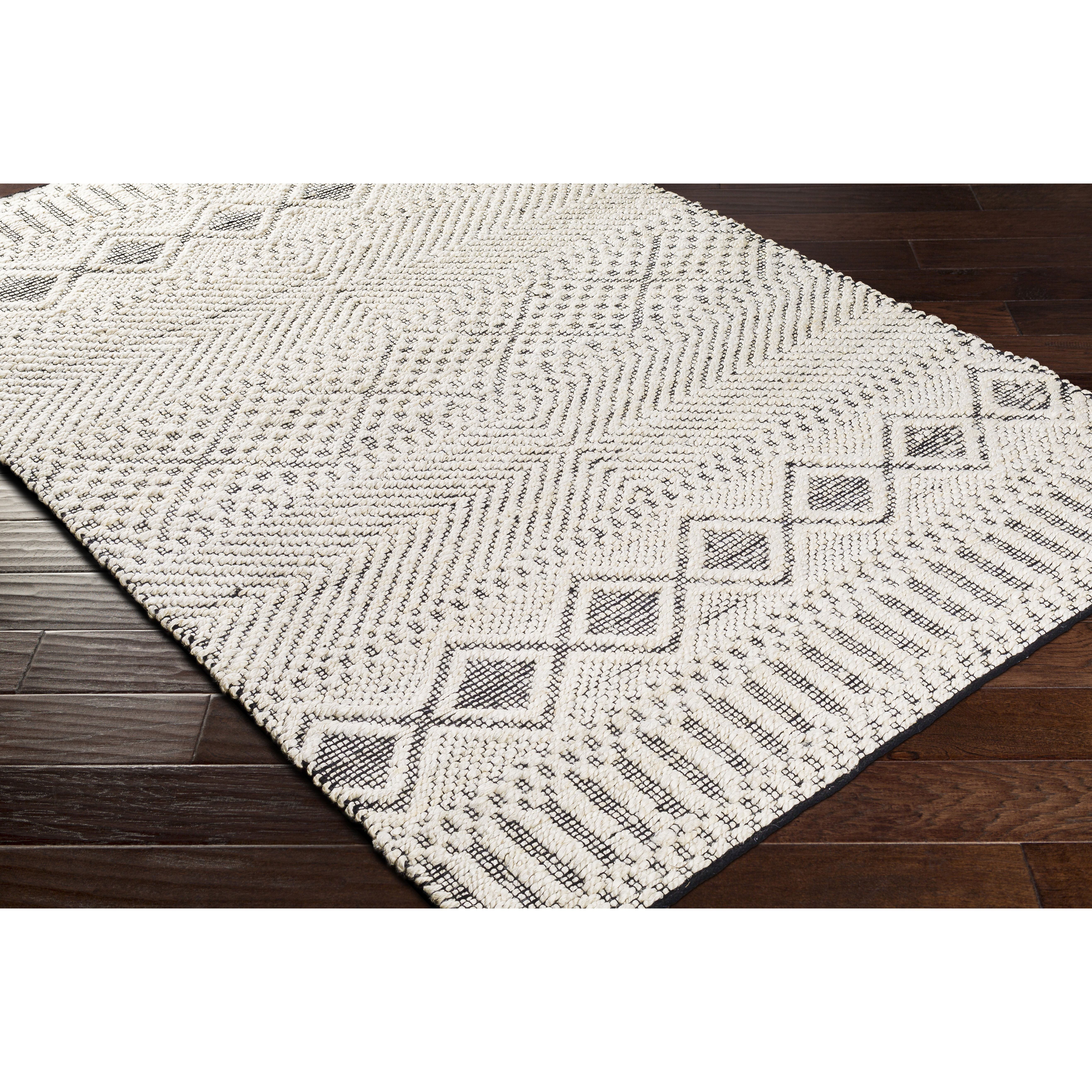 Santa Barbara 120 X 96 inch Cream Rug in 8 x 10, Rectangle