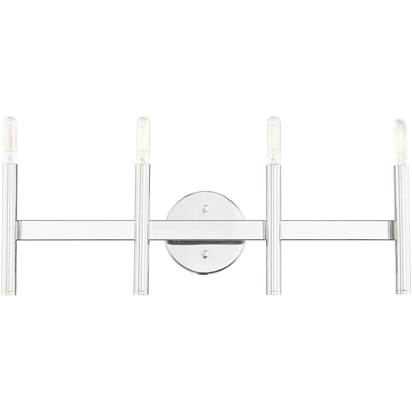 Copenhagen 4 Light 24 inch Polished Chrome ADA Vanity Sconce Wall Light