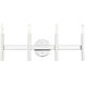 Copenhagen 4 Light 24 inch Polished Chrome ADA Vanity Sconce Wall Light