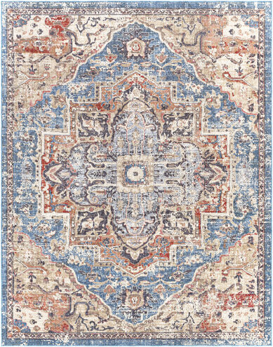 Daytona Beach 120 X 94 inch Teal Outdoor Rug in 8 x 10, Rectangle