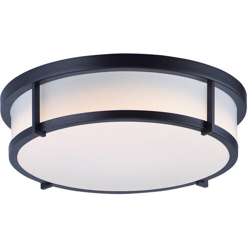 Rogue 3 Light 17 inch Black Flush Mount Ceiling Light