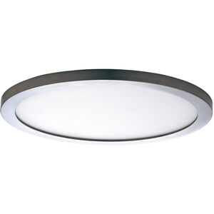 Wafer LED 6 inch Satin Nickel Flush Mount Ceiling Light