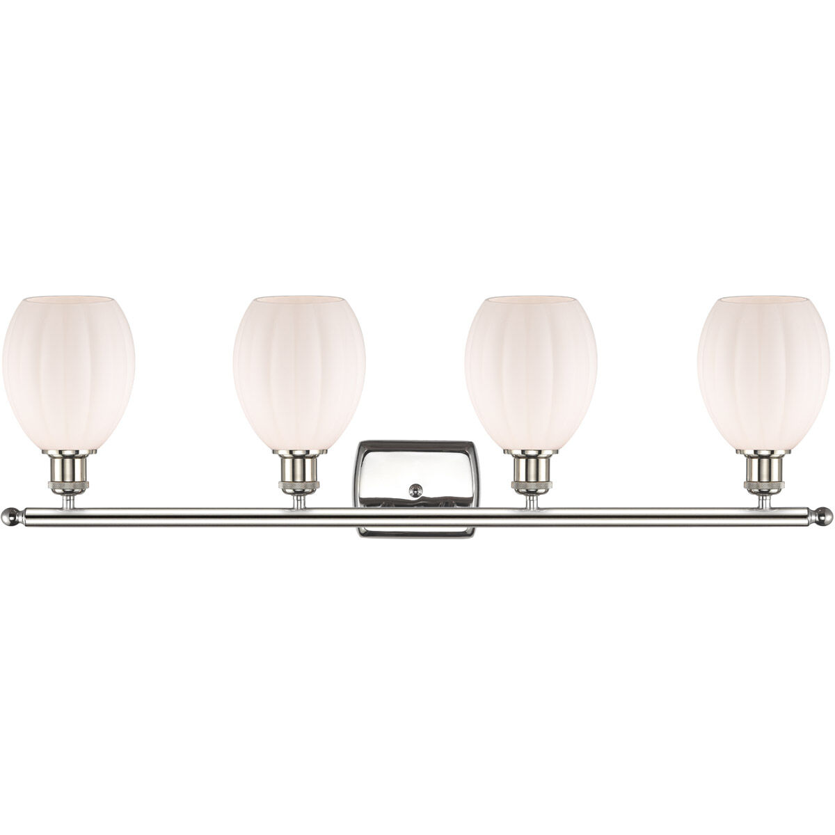 Ballston Eaton 4 Light 36 inch Polished Nickel Bath Vanity Light Wall Light, Ballston