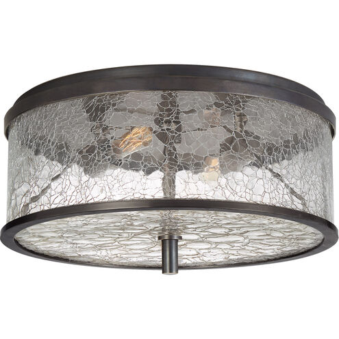 Kelly Wearstler Liaison 2 Light 12 inch Bronze Flush Mount Ceiling Light, Medium