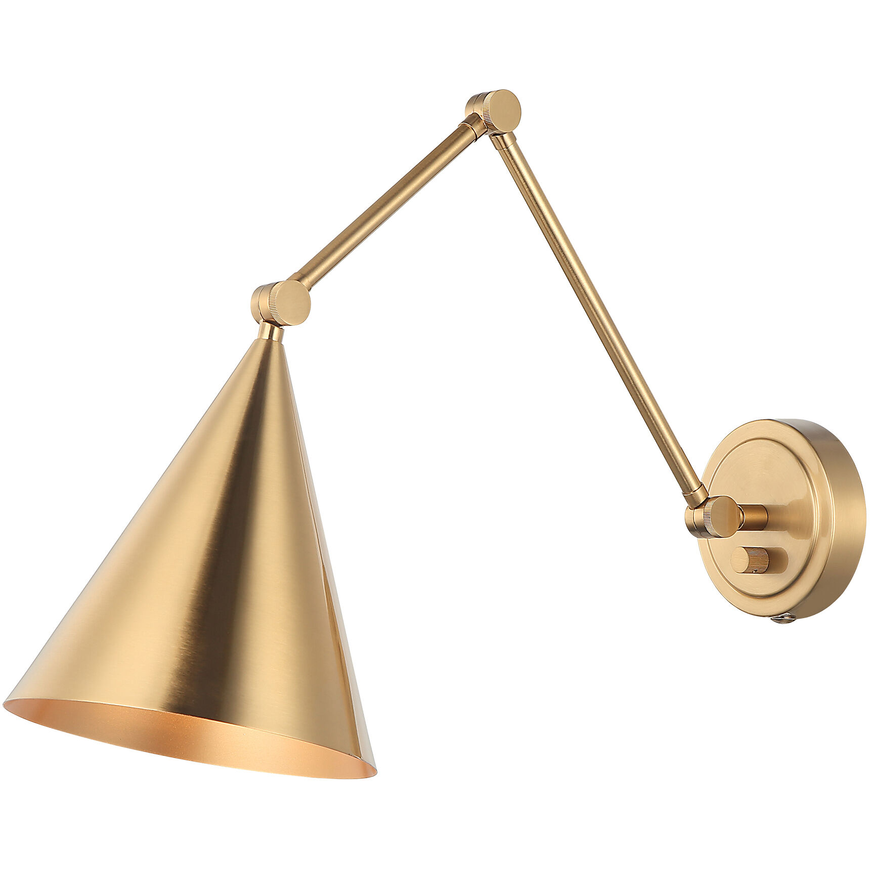 Pearson 1 Light 7.88 inch Aged Gold Brass Wall Sconce Wall Light
