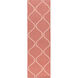 Stallman 156 X 108 inch Rose, Ivory Rug