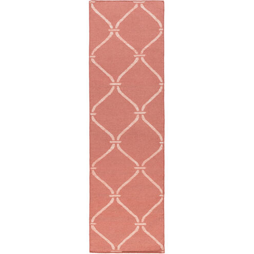 Stallman 120 X 96 inch Rose, Ivory Rug