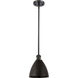 Ballston Dome 1 Light 8 inch Oil Rubbed Bronze Pendant Ceiling Light