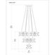 Pacha 10 Light 25 inch White Cashmere Chandelier Ceiling Light