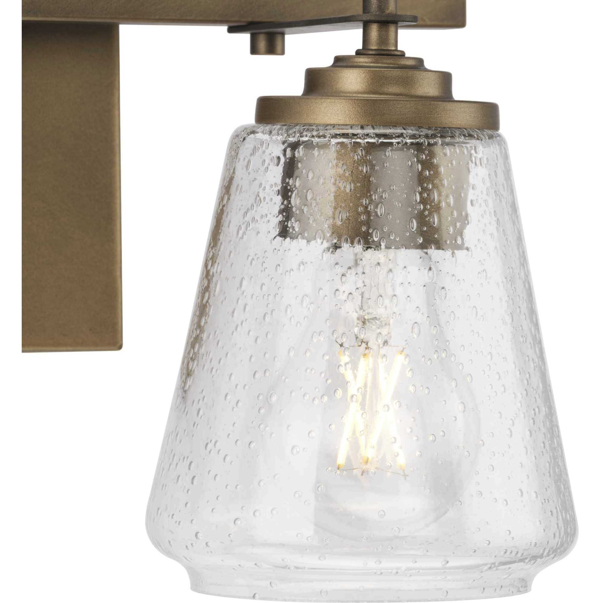 Martenne 2 Light 14 inch Aged Bronze Bathroom Vanity Light Wall Light