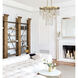 Livorno 4 Light 21 inch Noble Brass Chandelier Ceiling Light