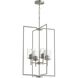 Replay 4 Light 18 inch Brushed Nickel Pendant Ceiling Light