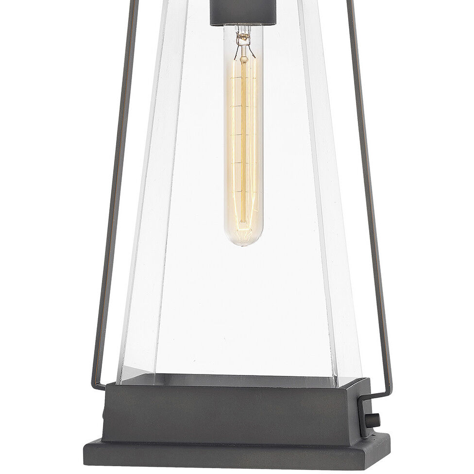 Arcadia 1 Light 8.75 inch Aged Copper Bronze Outdoor Hanging Lantern