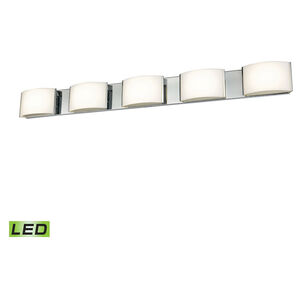 Manlius LED 44 inch Chrome Vanity Light Wall Light