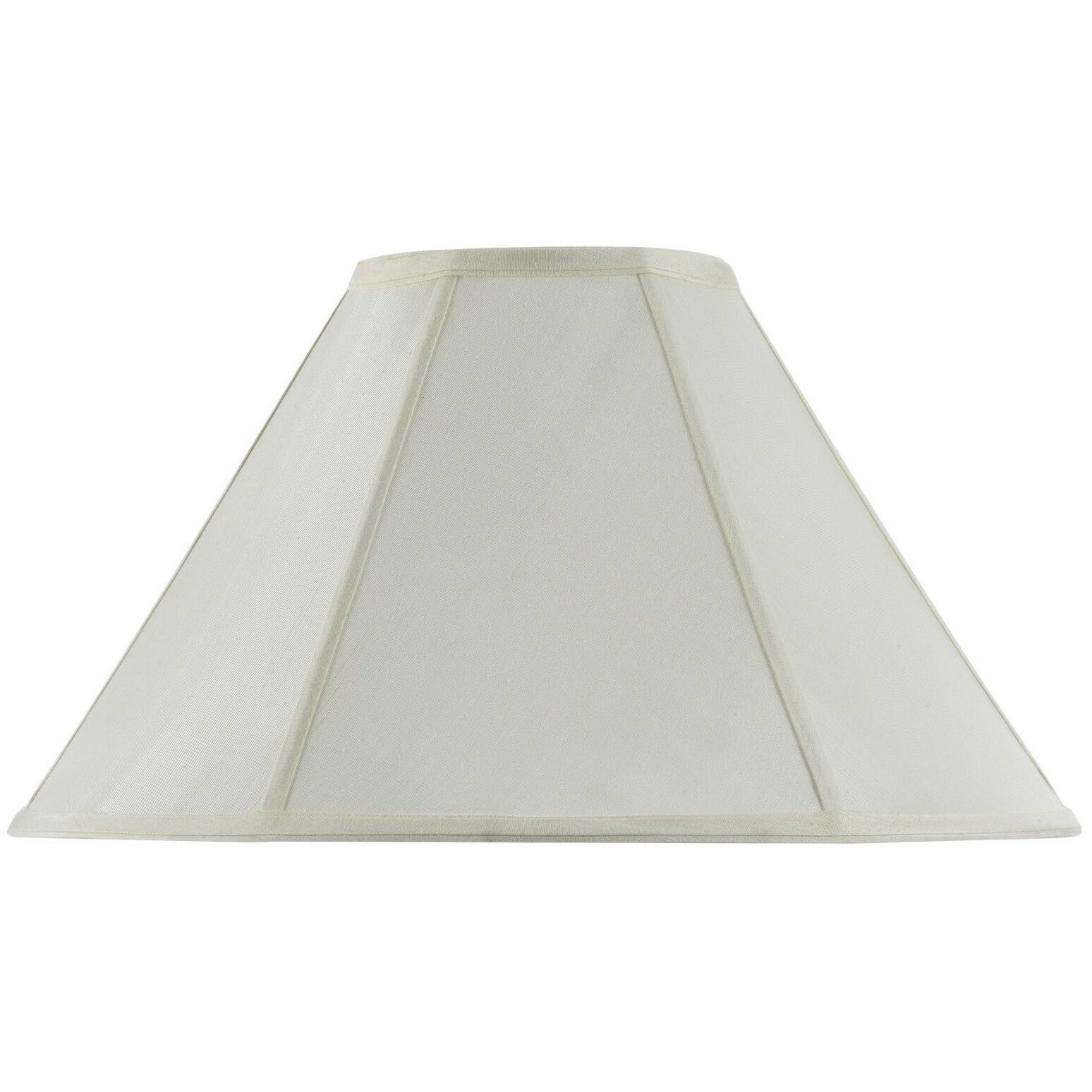 Coolie Eggshell 17 inch Shade Spider, Vertical Piped Basic