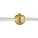 Lowcountry 4 Light Hi-Gloss White Chandelier Ceiling Light