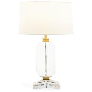 Sculpted Crystal 27.25 inch Table Lamp Portable Light
