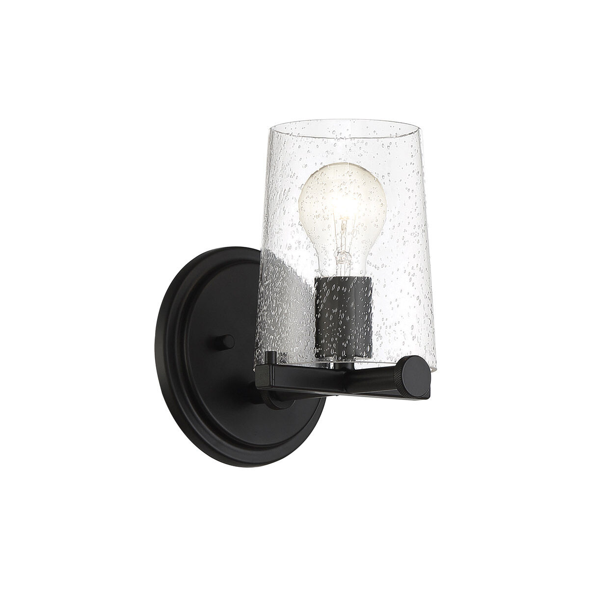 Matteson 1 Light 6 inch Matte Black Wall Sconce Wall Light