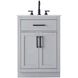 Alden 24 X 35 inch Grey Bathroom Vanity Cabinet