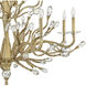 Eve LED 48.5 inch Champagne Gold Foyer Light Ceiling Light