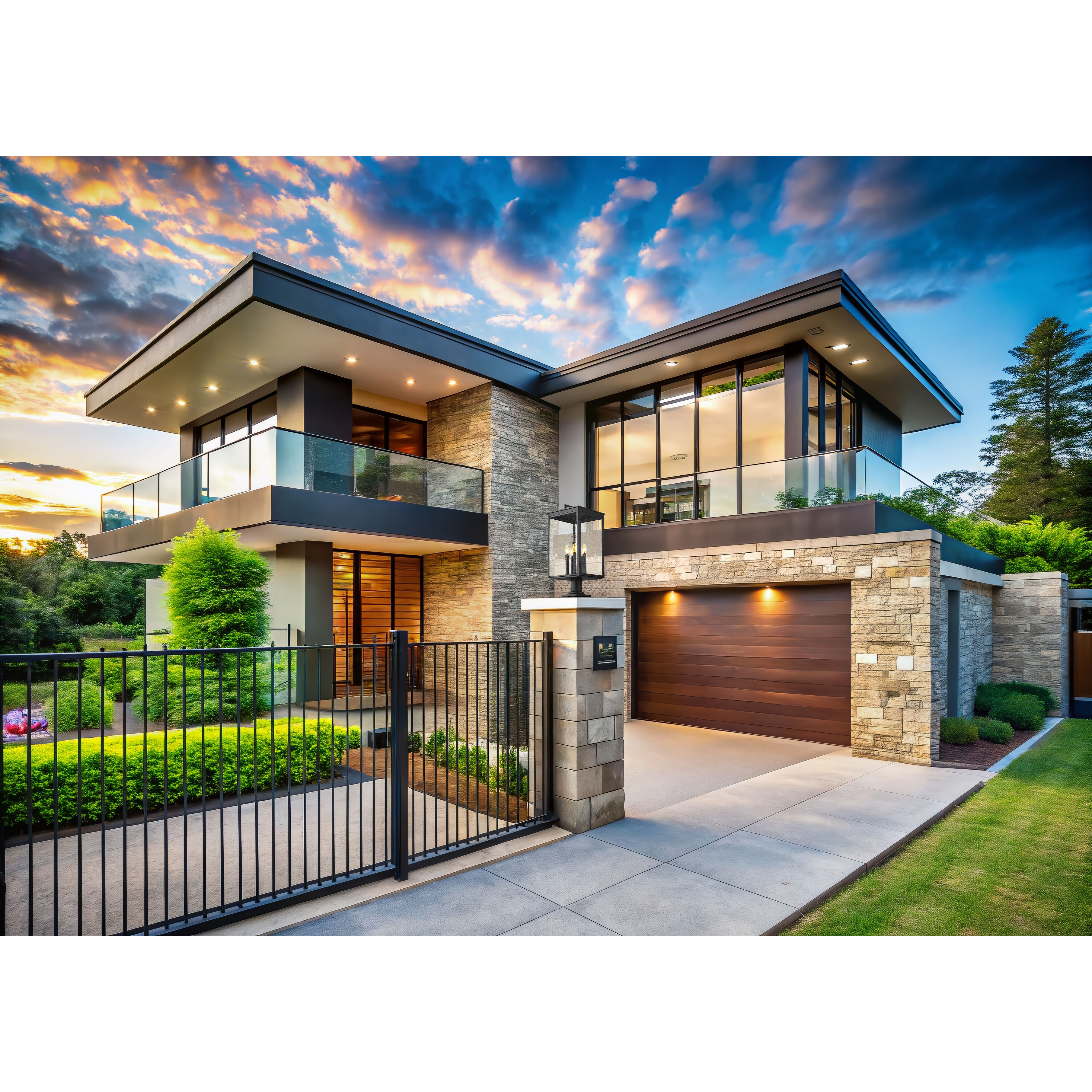 Hartwell 5 Light 28.75 inch Sand Black Outdoor Pier Mounted Fixture