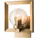 Frame 1 Light 10.1 inch Coastal Dark Smoke Outdoor Sconce, Small - Open Box