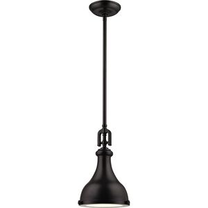 Rutherford 1 Light 9 inch Oil Rubbed Bronze Mini Pendant Ceiling Light