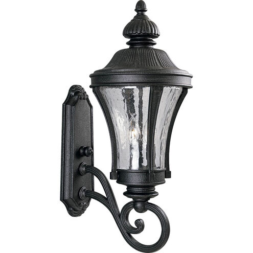 Nottington 3 Light 25 inch Gilded Iron Outdoor Wall Lantern