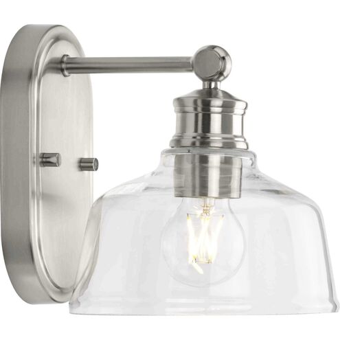 Singleton 1 Light 7.62 inch Brushed Nickel Bath Vanity Wall Light