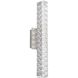 elan 1 Light 20 inch Satin Nickel Vanity Light Wall Light