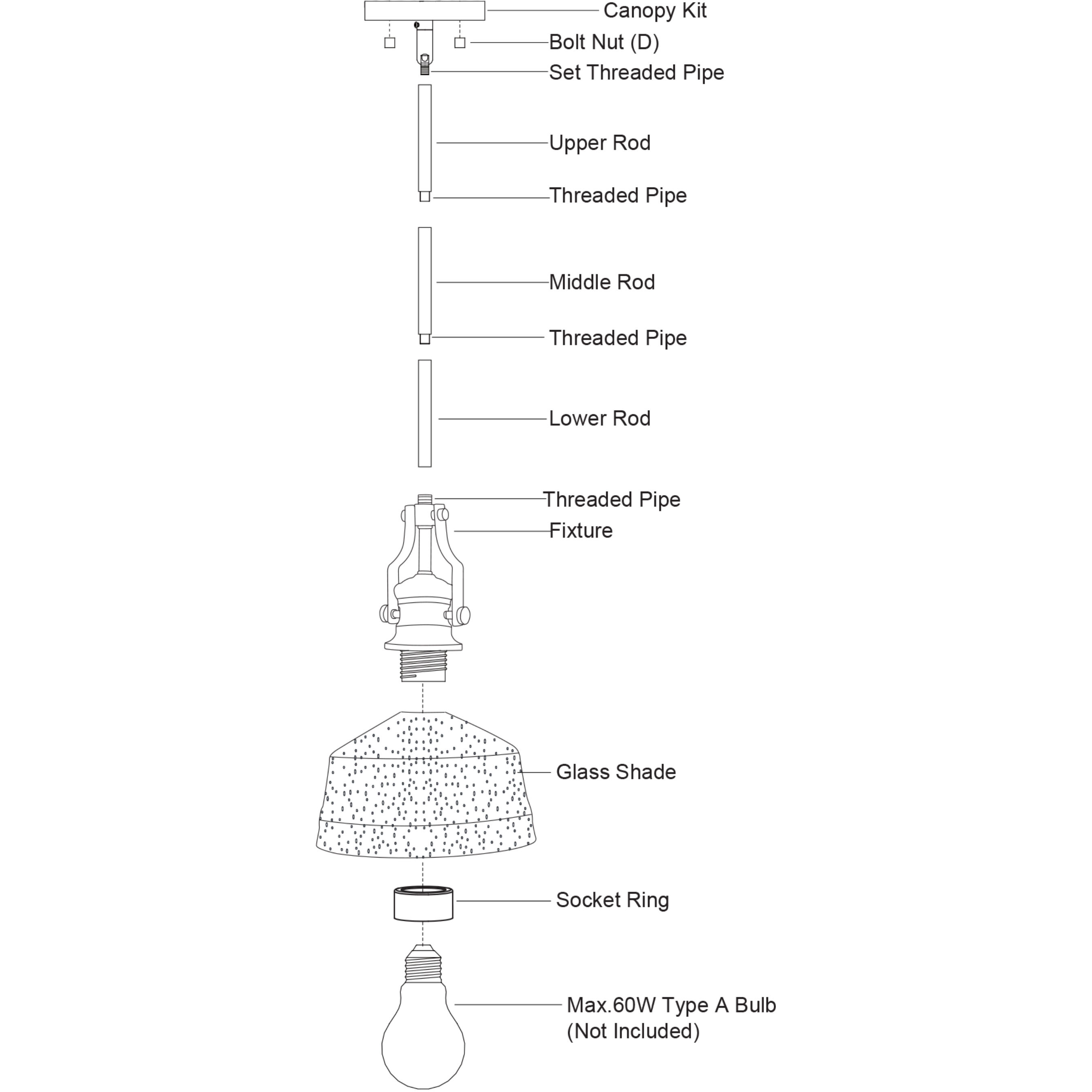 Beloit LED 12 inch Matte Black Pendant Ceiling Light