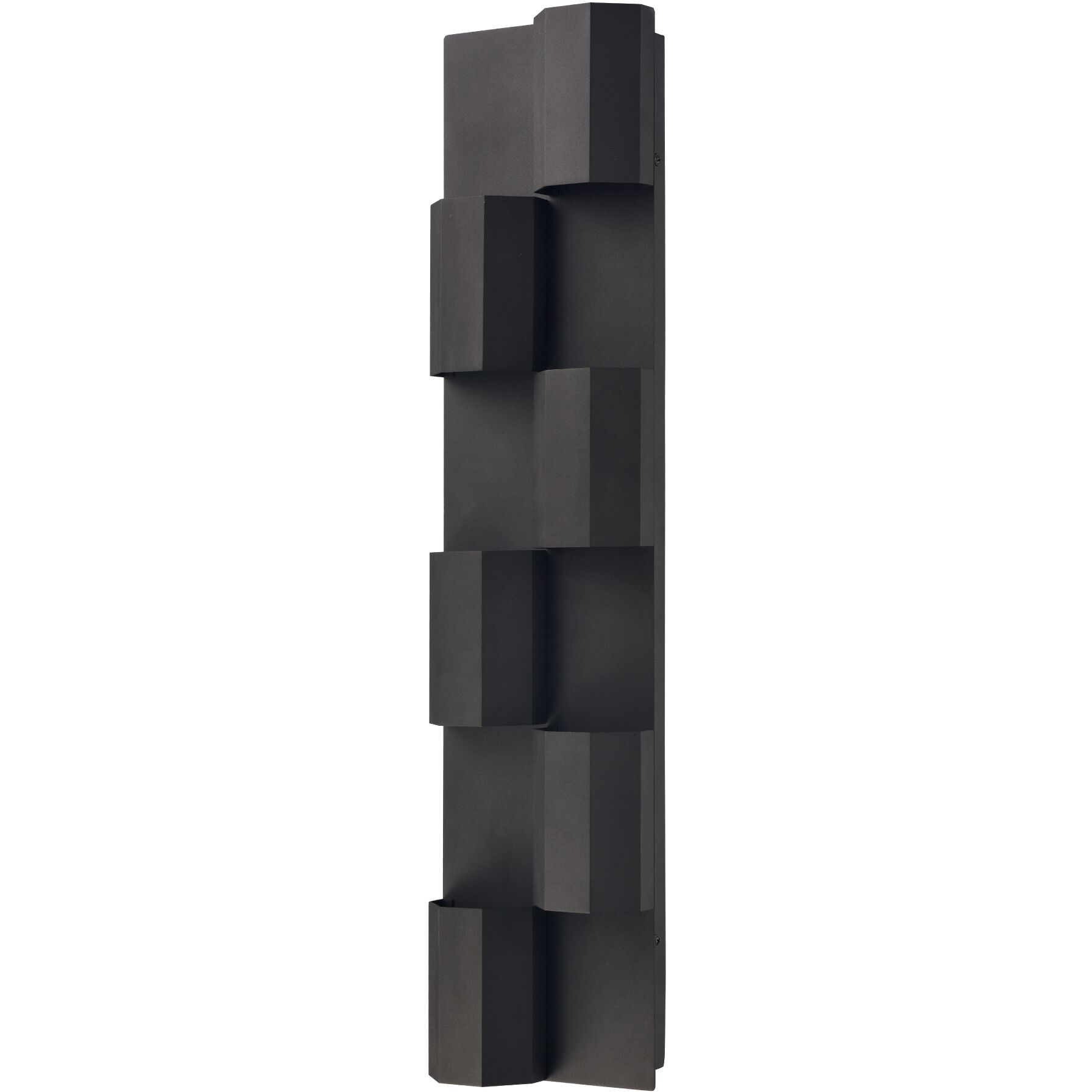 Skyline 1 Light 27 inch Charcoal Black Outdoor Sconce