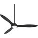 Sleek 60 inch Coal Ceiling Fan