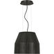 Clodagh Bling LED 16.2 inch Plated Dark Bronze Line-Voltage Pendant Ceiling Light