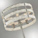 Balta 67 inch 60.00 watt White Wash Floor Lamp Portable Light