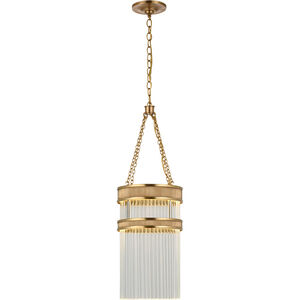 Marie Flanigan Menil LED 9.75 inch Soft Brass Chandelier Ceiling Light