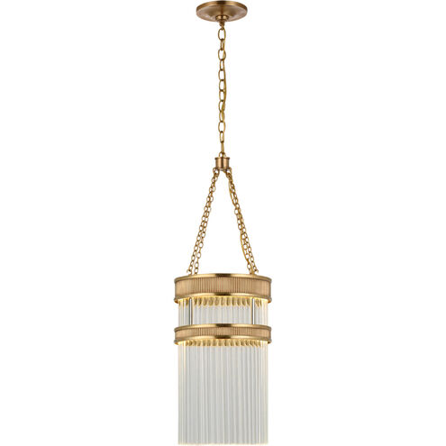 Marie Flanigan Menil LED 9.75 inch Soft Brass Chandelier Ceiling Light