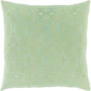 Accra 18 X 18 inch Mint/Moss Pillow Kit, Square