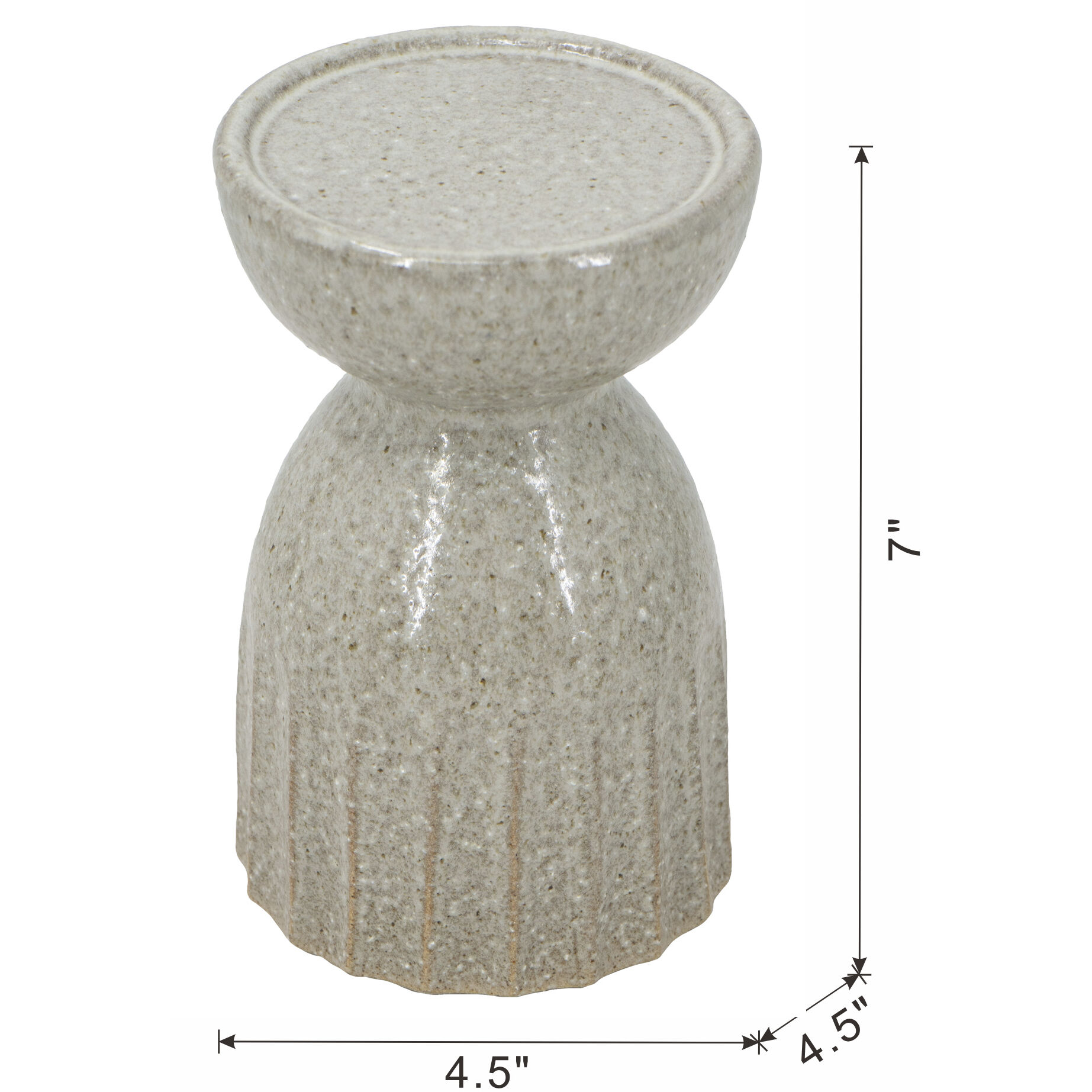 Anita 6.9 X 4.3 inch Candle Holder