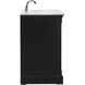 Clarence 48 X 22 X 35 inch Black Vanity Sink Set